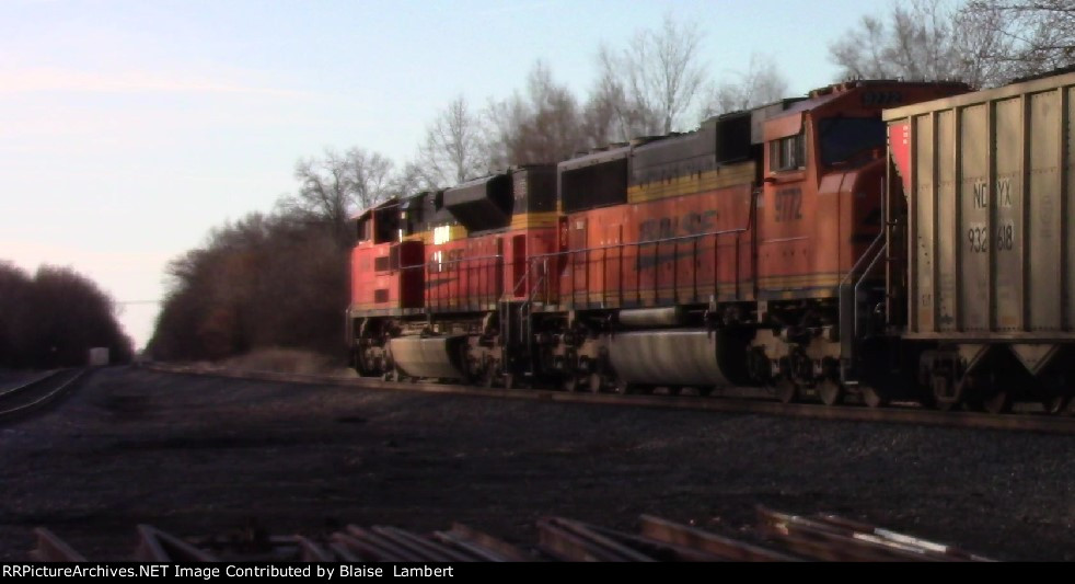 BNSF coal train